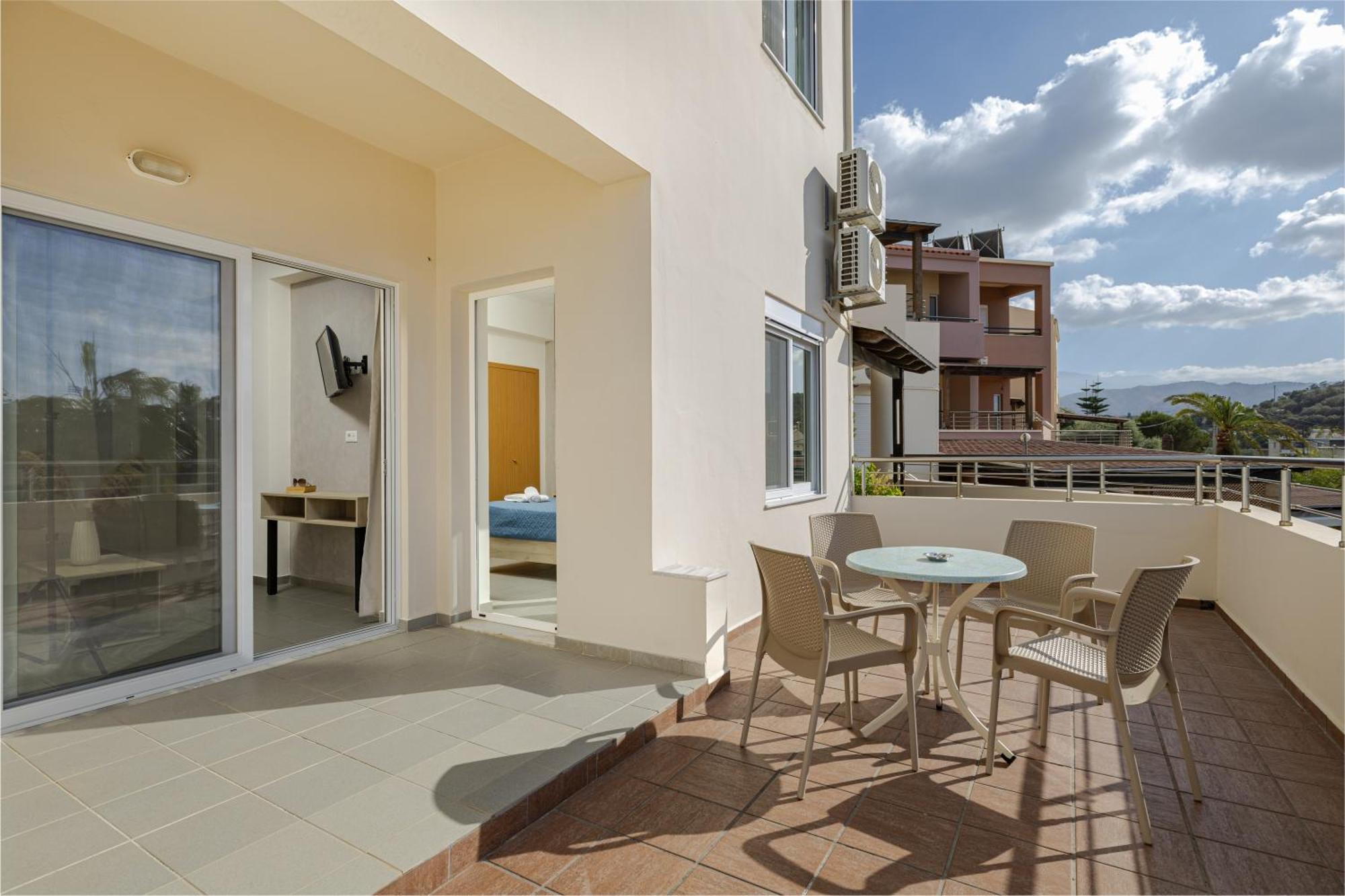 Theos Village Apartments Kato Daratso Zewnętrze zdjęcie